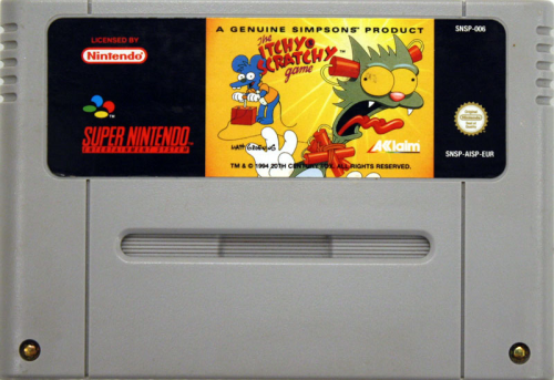 Itchy & Scratchy game, The