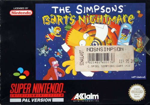 Simpsons Bart`s Nightmare, The
