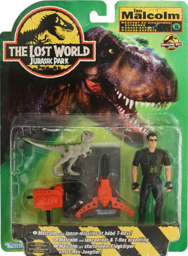 Ian Malcolm glatte Haare, Jurassic Park, the Lost World