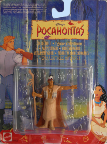 Chief Powhatan, Pocahontas