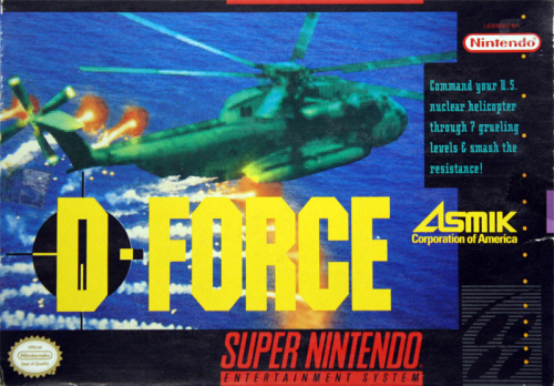 D-Force - US-Version / NTSC
