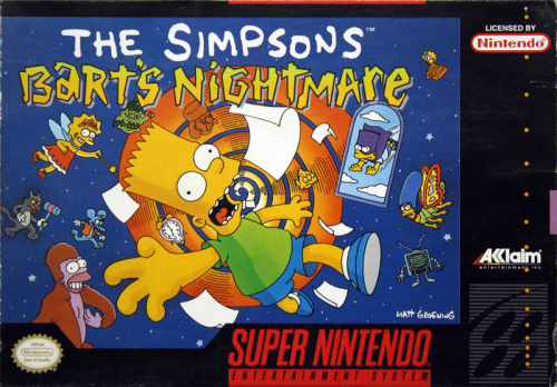 Simpsons Barts Nightmare, The - US-Version / NTSC