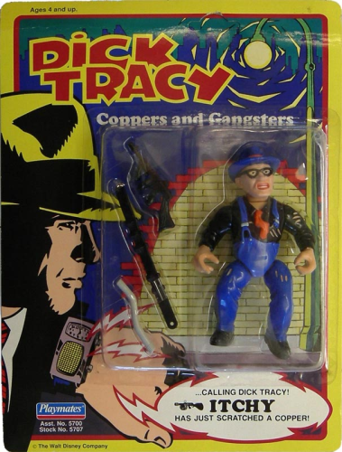 Itchy, Dick Tracy