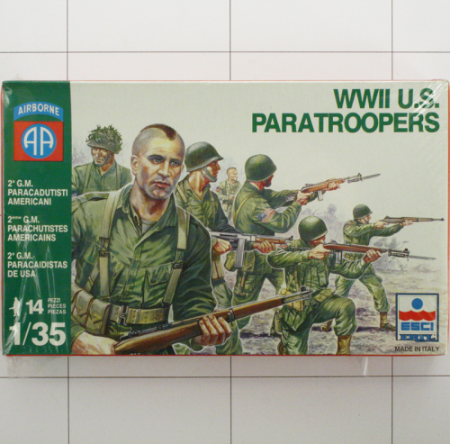 US Paratroopers WW II, ESCI 1:35