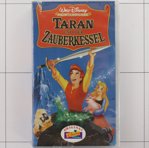 Taran und der Zauberkessel, OVP, Disney VHS