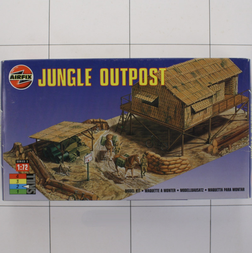 Jungle Outpost, Airfix 1:72