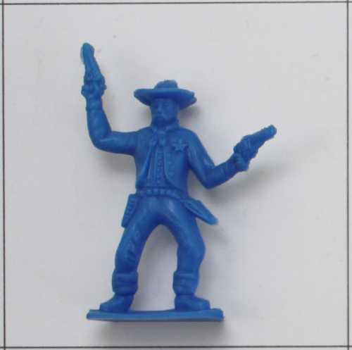 Sheriff mit 2 Pistolen, (K) Blau