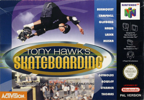 Tony Hawk's Skateboarding - N64