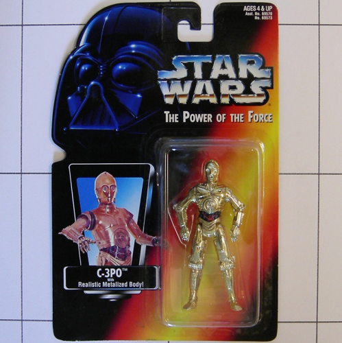 C-3PO, Star Wars, rote Karte