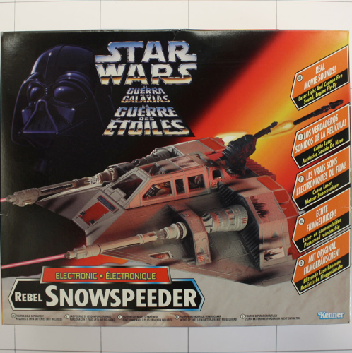 Snowspeeder, electronic, Star Wars, rote Packung