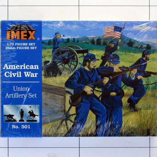 American Civil War, Union Artillery Set, IMEX 1:72