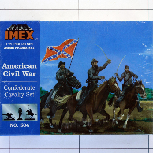 American Civil War, Confederate Cavalry Set, IMEX 1:72