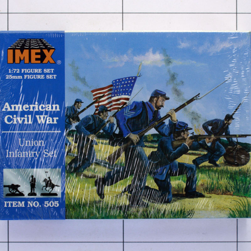 American Civil War, Union Infantry Set, IMEX 1:72