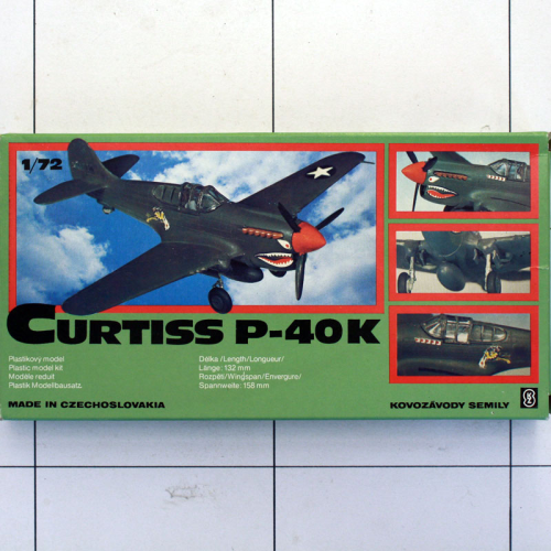 Curtiss P-40K, Kovozavody 1:72