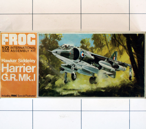 Hawker Siddeley Harrier G.R. MK.I, Frog 1:72