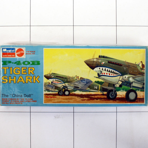 P-40B Tiger Shark, Monogram Mattel 1:48