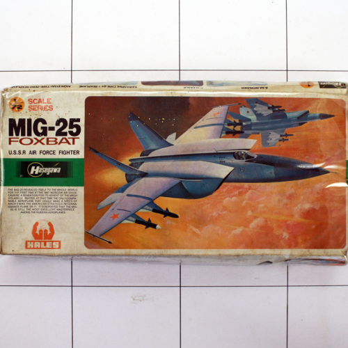 MiG-25 Foxbat, Hasegawa/Hales 1:72