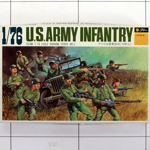 U.S. Army Infantry, Diorama Serie 3, Fujimi 1:76
