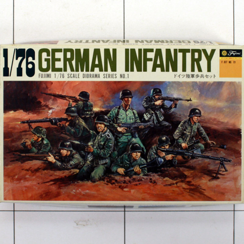 German Infantry, Diorama Serie 1, Fujimi 1:76