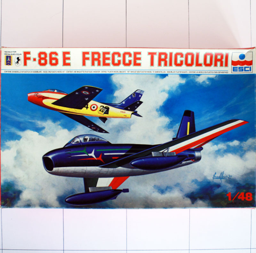 F-86 E Frecce Tricolori, Esci 1:48