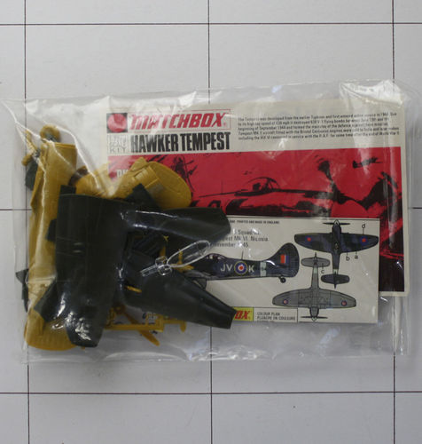 Hawker Tempest, ohne Decals, Matchbox 1:72