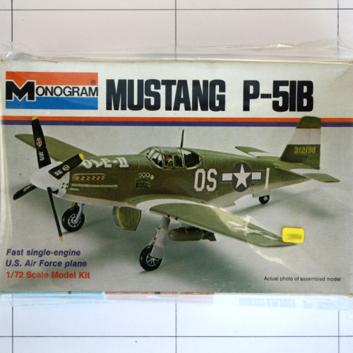 Mustang P-51B, Monogram 1:72