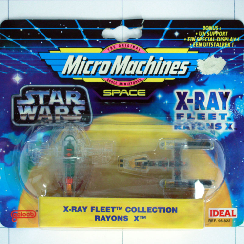 StarWars X-Ray Fleet Rayons X (4), Micro Machines