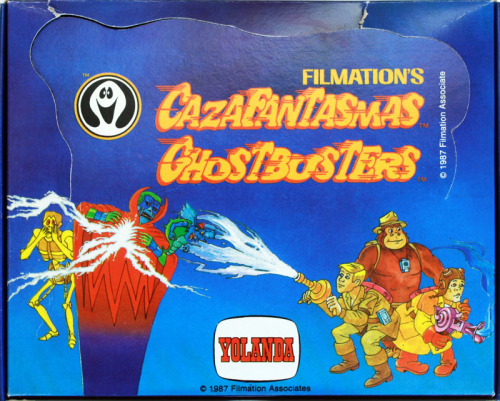 Karton mit allen 13 Figuren - Filmation's Ghostbusters