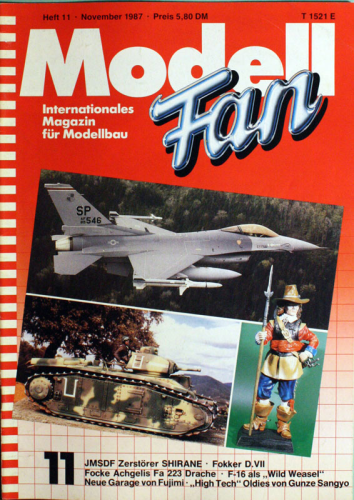 Modell Fan Nr.11, 1987