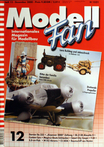 Modell Fan Nr.12, 2000