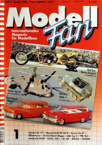 Modell Fan Nr.01, 2001