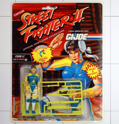 Chun Li, Street Fighter II, G.I.JOE