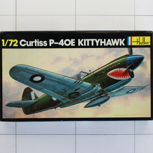 Curtiss P-40E Kittyhawk, Heller 1:72