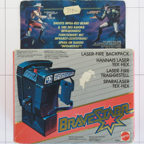 Laser-Fire Backpack , Bravestarr