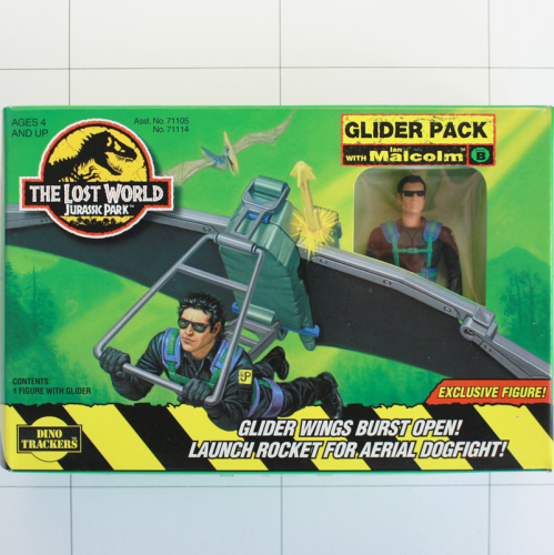 Malcolm mit Glider Pack, Jurassic Park, the Lost World