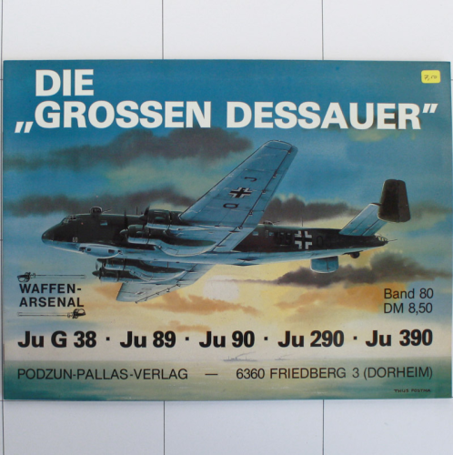 Junkers Ju G 38, Ju 89, Ju 90, Ju 290, Waffen-Arsenal