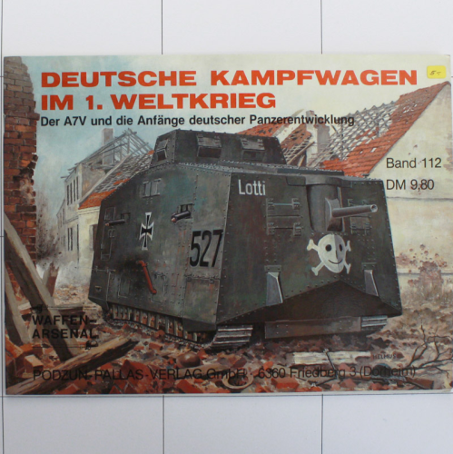 A7V, deutsche Kampfwagen 1.WK, Waffen-Arsenal