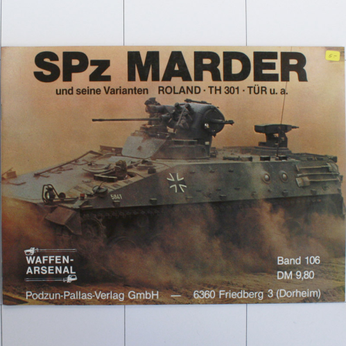 SPz Marder, Roland, Waffen-Arsenal