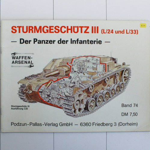 Sturmgeschütz III L/24, L/33, Waffen-Arsenal
