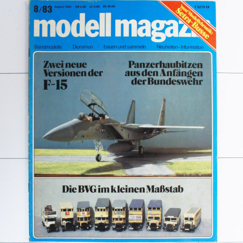 Modell Magazin Nr.8, 1983