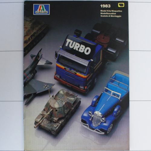 Katalog 1983, Modellbausätze