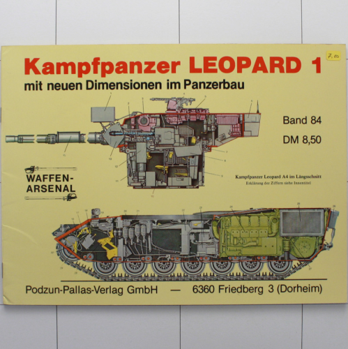 Leopard 1, Waffen-Arsenal