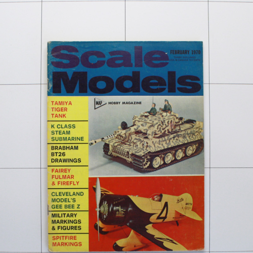 Scale Models February 1970