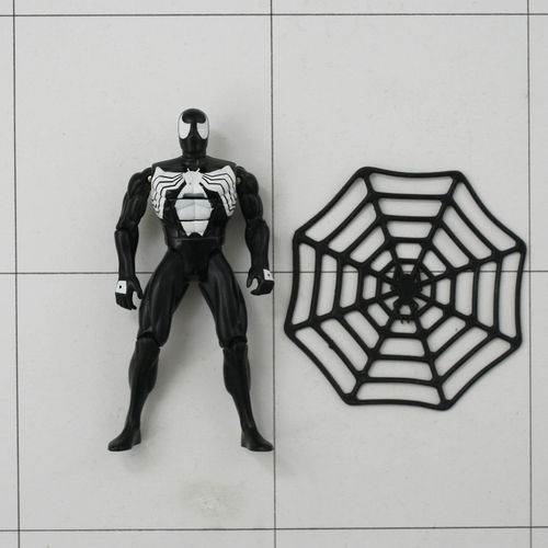 Spiderman, Black Costüme, Actionfigur, ToyBiz