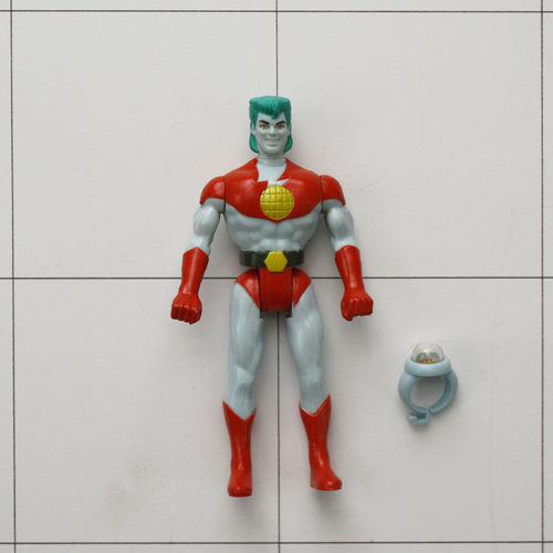 Captain Planet, Flying, mit Ring, Kenner, Tiger Toys