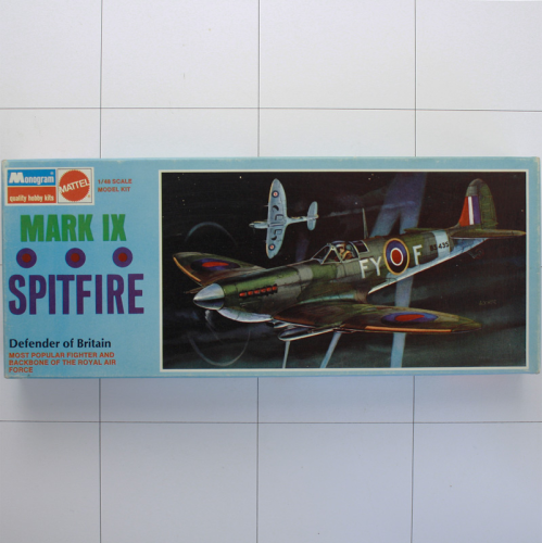 Spitfire Mark IX, Monogram, Mattel 1:48
