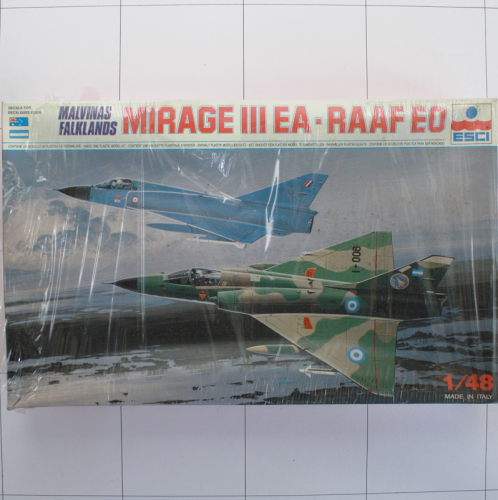 Mirage III EA-RAAF EO, Malvinas Falkland, Esci 1:48