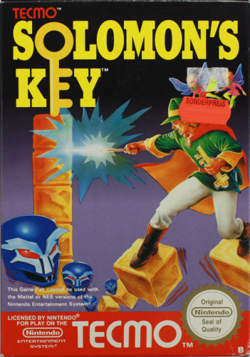 Solomon`s Key, NES, Nintendo