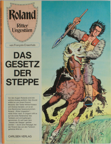 Band 03 - Das Gesetz der Steppe, <br />Roland, Carlsen Verlag, Comics