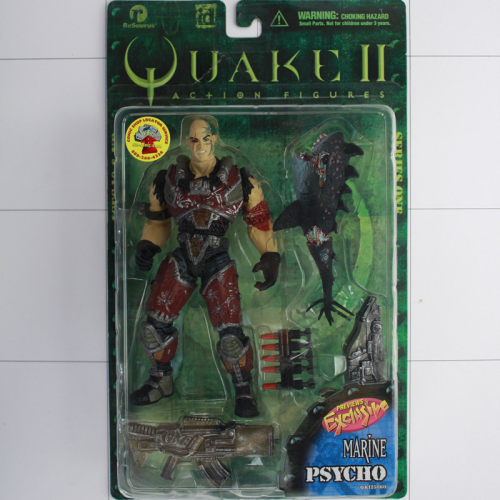 Marine Psycho, Quake II, ReSaurus, Videospielfigur